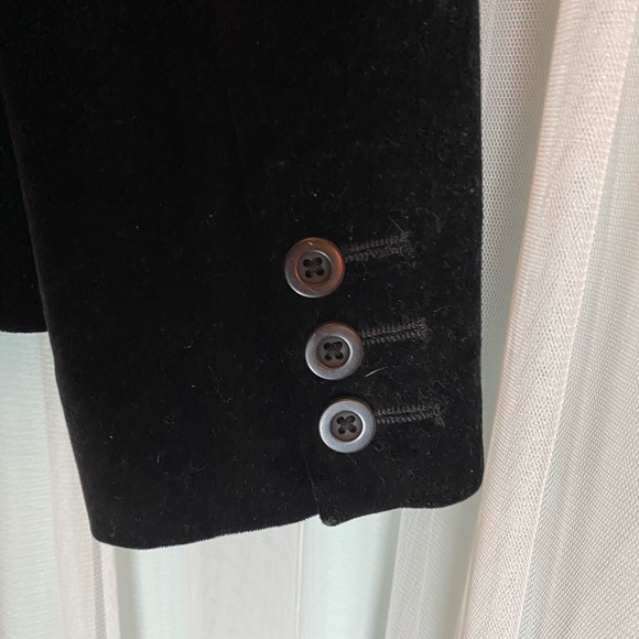 Ann Taylor Black Velvet Blazer - Picture 6 of 10